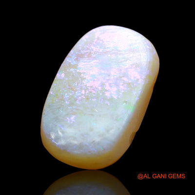 3.00 Cts Natural Australian Fire Opal Loose Gemstone Oval Cabochon 12x8x3 mm AD-978