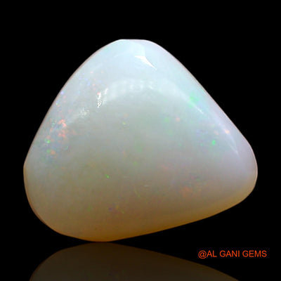 3.00 Cts Natural Australian Fire Opal Trillion Cabochon Loose Gemstone For Jewelry 10x10x4 mm AD-981