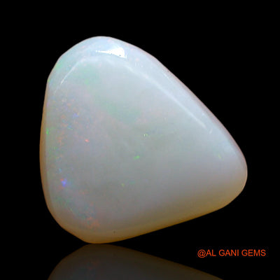 3.00 Cts Natural Australian Fire Opal Trillion Cabochon Loose Gemstone For Jewelry 10x10x4 mm AD-981