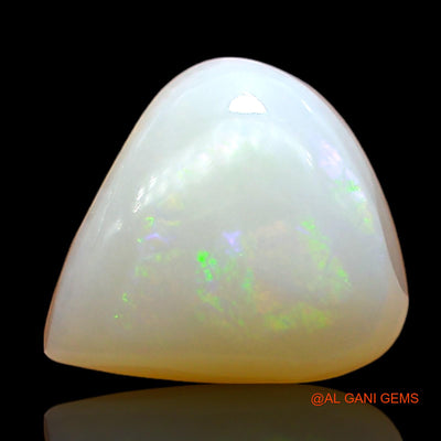 Natural Fire Opal Gemstone 3.00 Cts Loose Pear Cabochon From Australia 11x10x4 mm AD-982