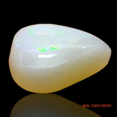 Natural Fire Opal Gemstone 3.00 Cts Loose Pear Cabochon From Australia 11x10x4 mm AD-982
