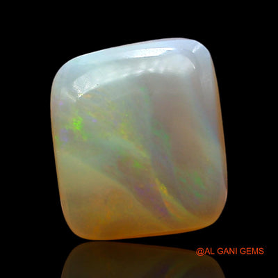2.00 Cts Natural Australian Fire Opal Loose Gemstone Square Cabochon 10x9x4 mm AD-984