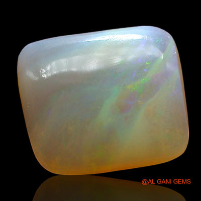 2.00 Cts Natural Australian Fire Opal Loose Gemstone Square Cabochon 10x9x4 mm AD-984
