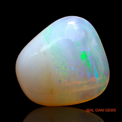 Natural Untreated Fire Opal Loose Gemstone Fancy Cabochon From Australia 2.00 Cts 10x9x3 mm AD-985