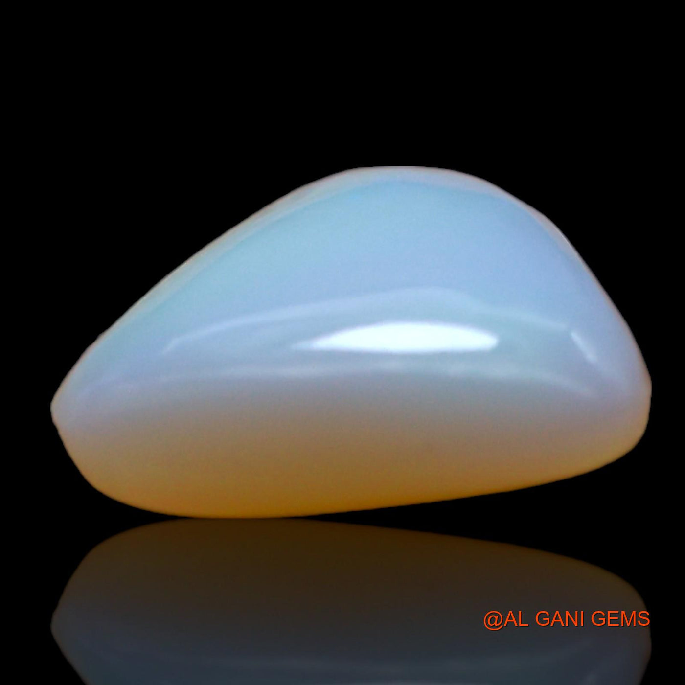 2.00 Cts Unheated Australian Fire Opal Loose Gemstone Trillion Cabochon Natural 10x10x4 mm AD-986