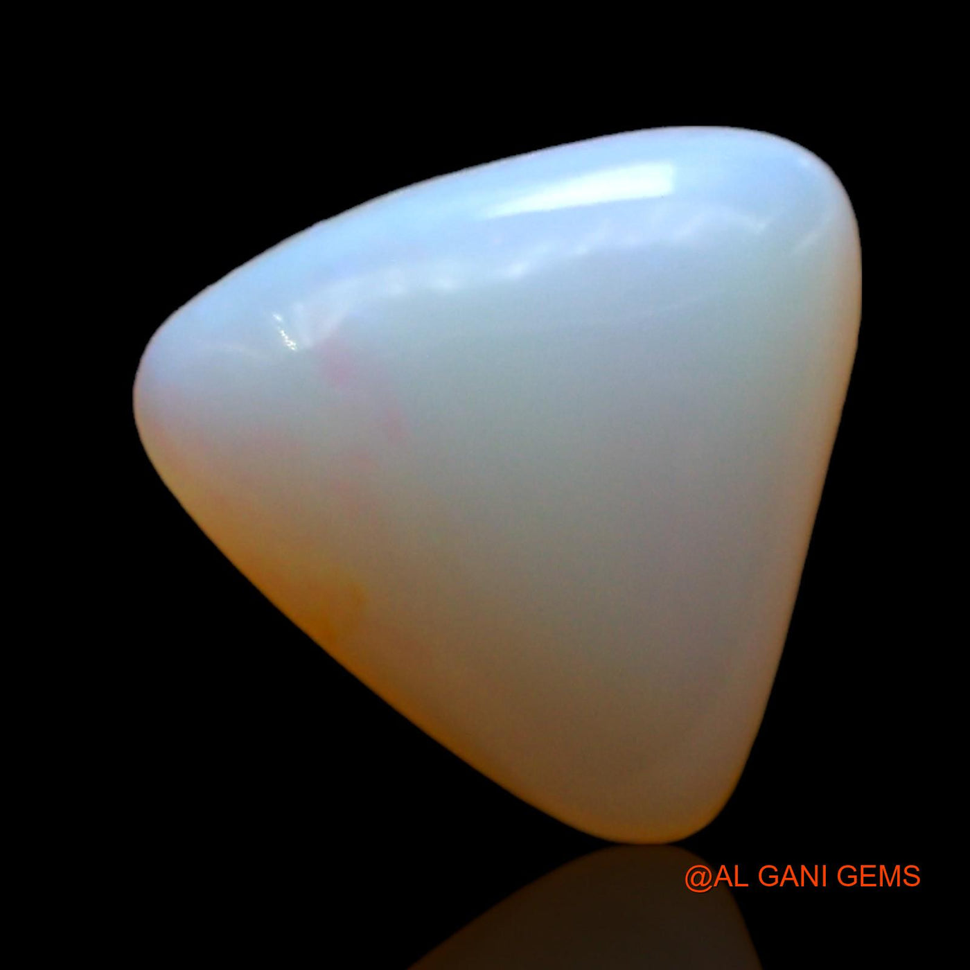 2.00 Cts Unheated Australian Fire Opal Loose Gemstone Trillion Cabochon Natural 10x10x4 mm AD-986