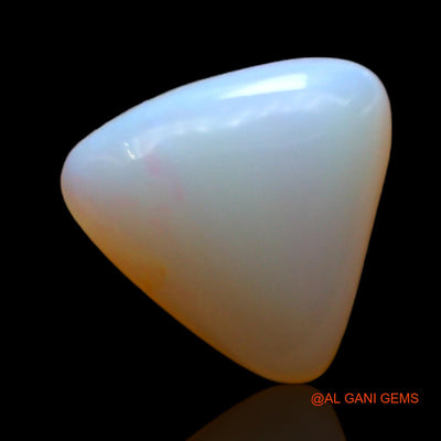 2.00 Cts Unheated Australian Fire Opal Loose Gemstone Trillion Cabochon Natural 10x10x4 mm AD-986
