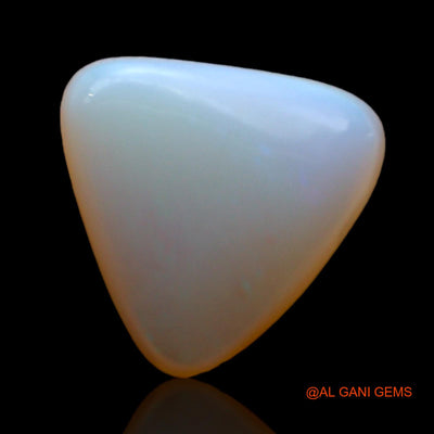 2.00 Cts Unheated Australian Fire Opal Loose Gemstone Trillion Cabochon Natural 10x10x4 mm AD-986