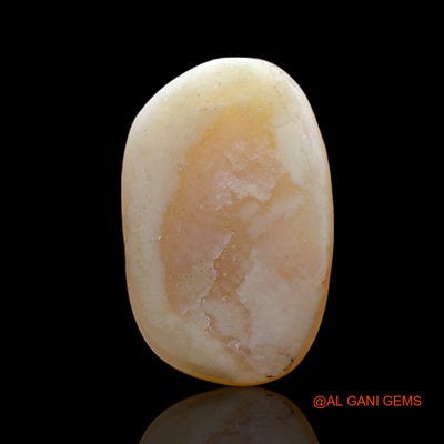 3.00 Cts Natural Australian Fire Opal Loose Gemstone Oval Cabochon 14x9x3 mm AD-98