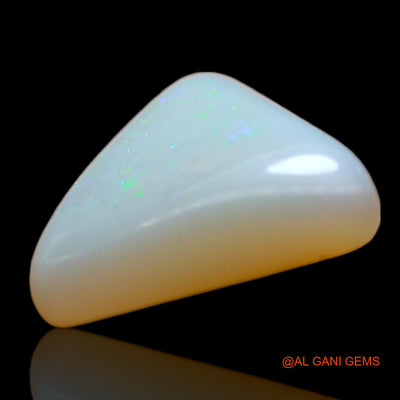 Natural Untreated Fire Opal Loose Gemstone Trillion Cabochon From Australia 1.00 Cts 9x9x3 mm AD-990