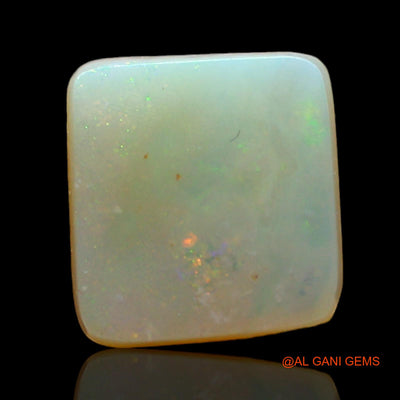 2.00 Cts Natural Australian Fire Opal Square Cabochon Loose Gemstone For Jewelry 9x8x3 mm AD-991
