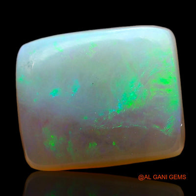 2.00 Cts Natural Australian Fire Opal Loose Gemstone Square Cabochon 9x7x3 mm AD-994