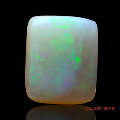 2.00 Cts Natural Australian Fire Opal Loose Gemstone Square Cabochon 9x7x3 mm AD-994