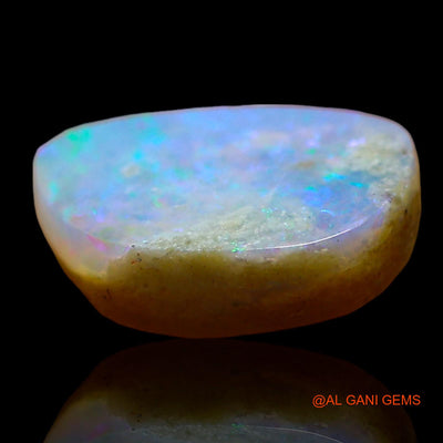 1.00 Cts Natural Australian Fire Opal Loose Gemstone Fancy Cabochon 10x7x3 mm AD-995