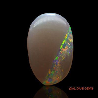 1.00 Cts Natural Australian Fire Opal Loose Gemstone Oval Cabochon 11x7x1 mm AD-997