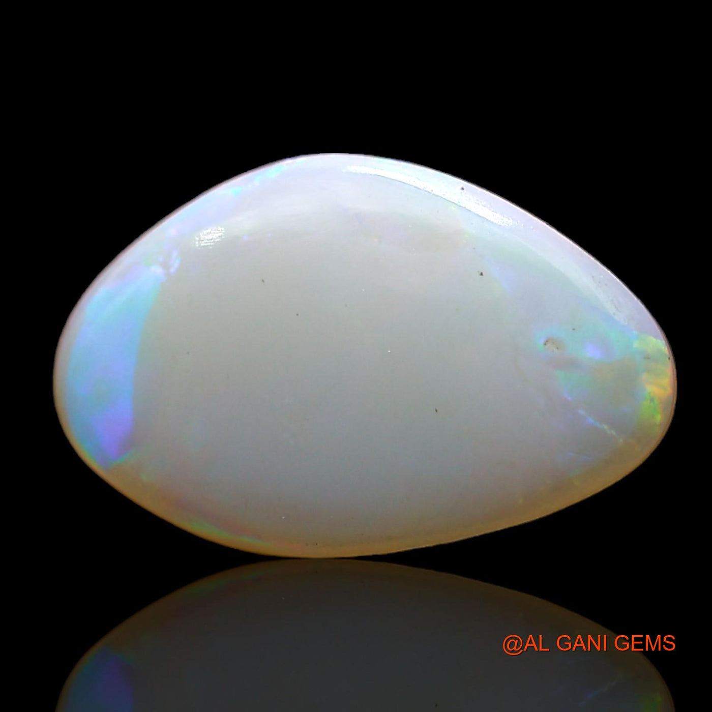 2.00 Cts Natural Australian Fire Opal Loose Gemstone Fancy Cabochon 15x9x2 mm AD-99