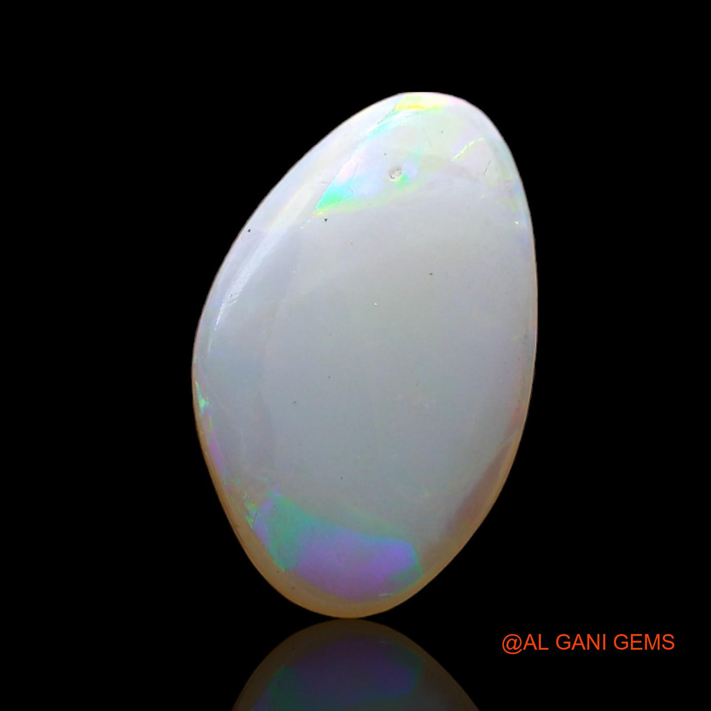 2.00 Cts Natural Australian Fire Opal Loose Gemstone Fancy Cabochon 15x9x2 mm AD-99