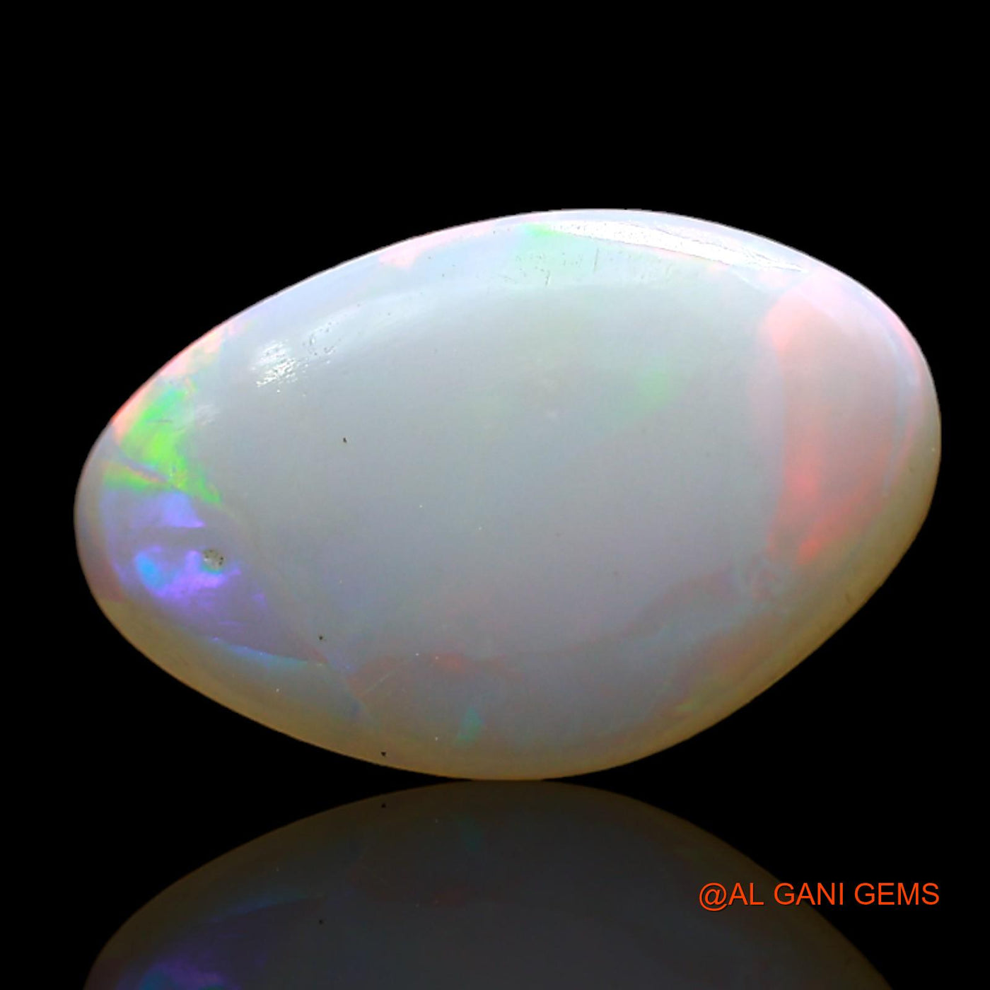 2.00 Cts Natural Australian Fire Opal Loose Gemstone Fancy Cabochon 15x9x2 mm AD-99