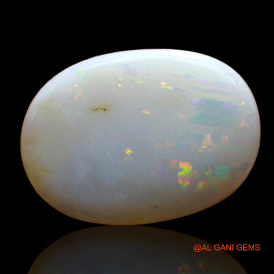 3.00 Cts Natural Australian Fire Opal Oval Cabochon Loose Gemstone For Jewelry 17x12x2 mm AD-9
