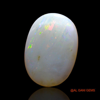 3.00 Cts Natural Australian Fire Opal Oval Cabochon Loose Gemstone For Jewelry 17x12x2 mm AD-9