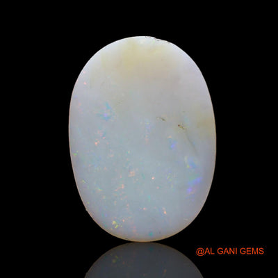 3.00 Cts Natural Australian Fire Opal Oval Cabochon Loose Gemstone For Jewelry 17x12x2 mm AD-9