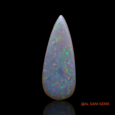 Natural Fire Opal Gemstone 3.00 Cts Loose Pear Cabochon From Australia 22x9x2 mm AE-101
