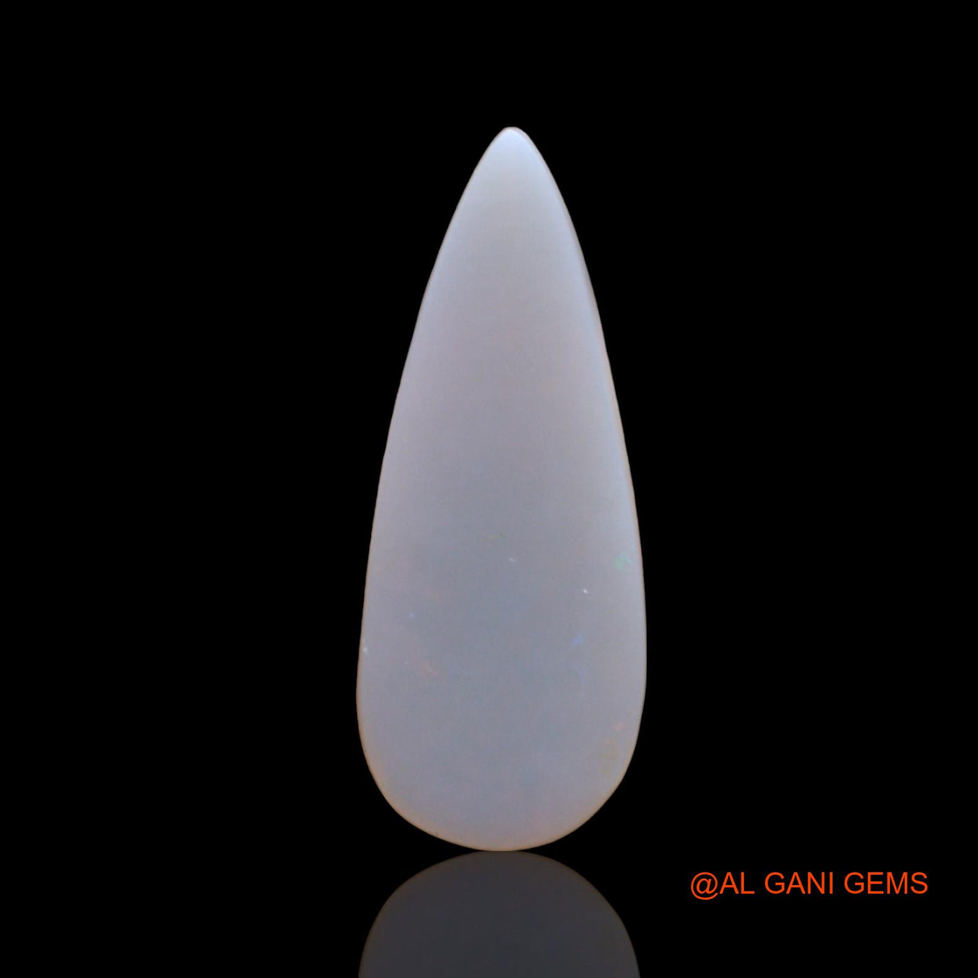 Natural Fire Opal Gemstone 3.00 Cts Loose Pear Cabochon From Australia 22x9x2 mm AE-101
