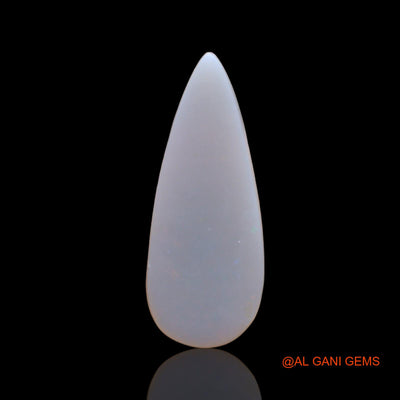 Natural Fire Opal Gemstone 3.00 Cts Loose Pear Cabochon From Australia 22x9x2 mm AE-101