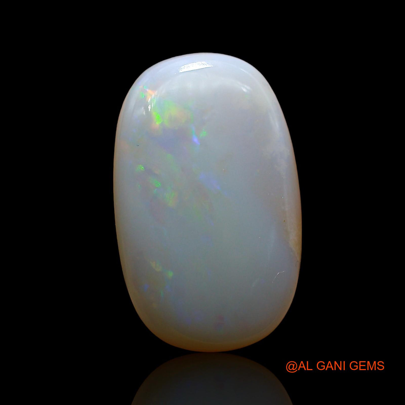 8.00 Cts Natural Australian Fire Opal Oval Cabochon Loose Gemstone For Jewelry 18x11x5 mm AE-102