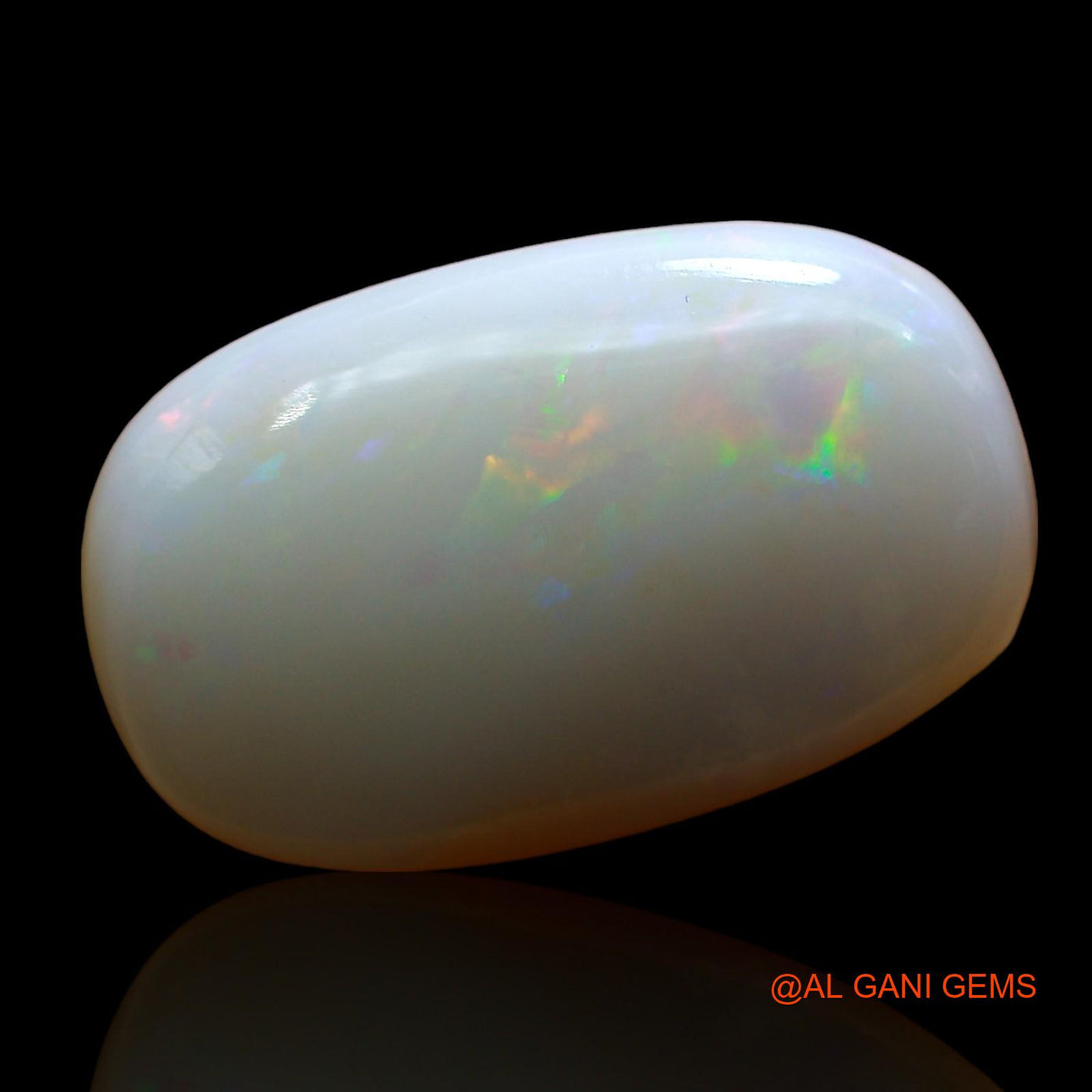 8.00 Cts Natural Australian Fire Opal Oval Cabochon Loose Gemstone For Jewelry 18x11x5 mm AE-102