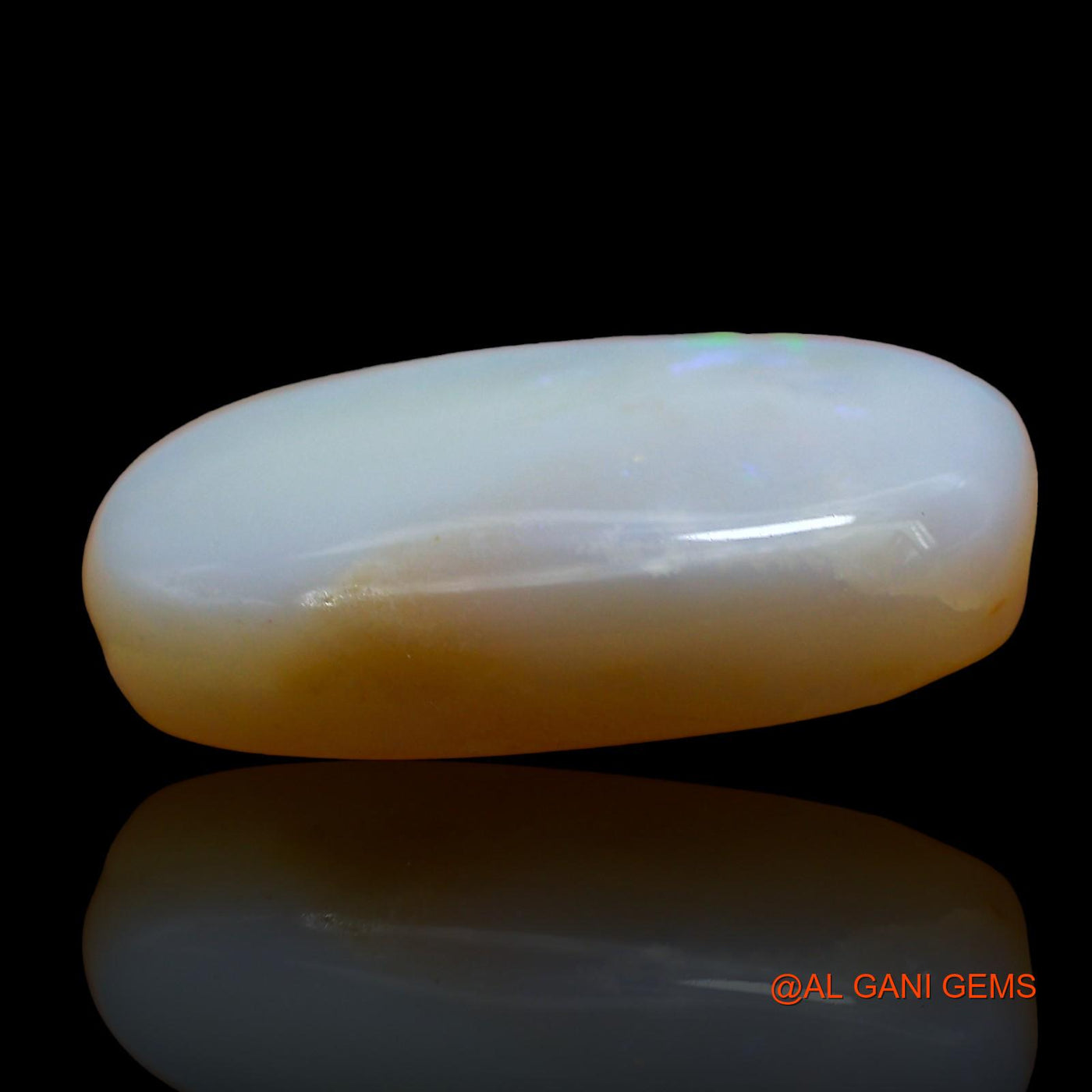 8.00 Cts Natural Australian Fire Opal Oval Cabochon Loose Gemstone For Jewelry 18x11x5 mm AE-102