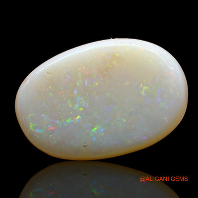 3.00 Cts Natural Australian Fire Opal Loose Gemstone Oval Cabochon 17x11x2 mm AE-103