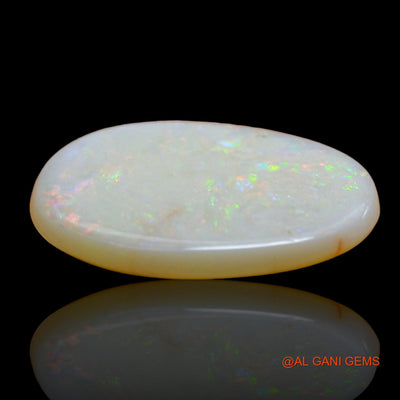 3.00 Cts Natural Australian Fire Opal Loose Gemstone Oval Cabochon 17x11x2 mm AE-103