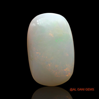 Natural Fire Opal Gemstone 5.00 Cts Loose Oval Cabochon From Australia 16x10x4 mm AE-107