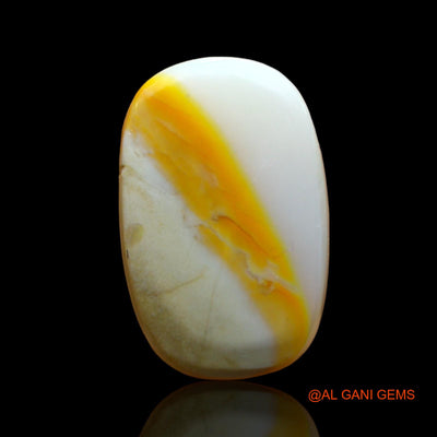 Natural Fire Opal Gemstone 5.00 Cts Loose Oval Cabochon From Australia 16x10x4 mm AE-107