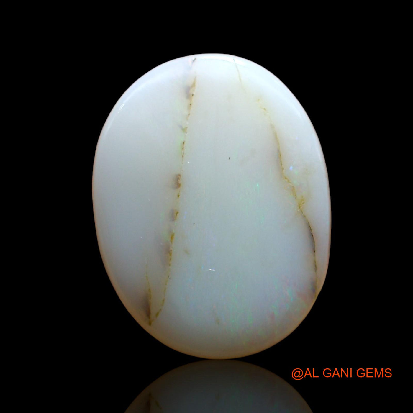 5.00 Cts Natural Australian Fire Opal Loose Gemstone Oval Cabochon 16x12x4 mm AE-108