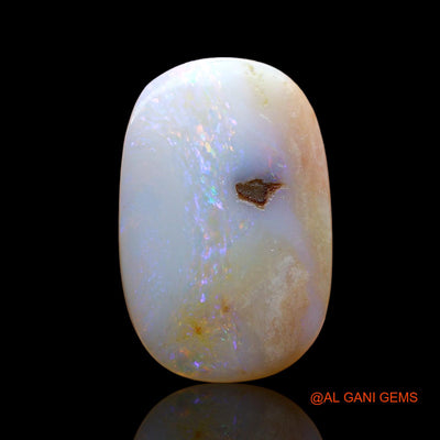 4.00 Cts Natural Australian Fire Opal Loose Gemstone Oval Cabochon 16x10x3 mm AE-109