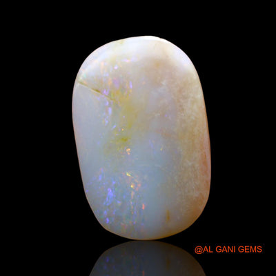 4.00 Cts Natural Australian Fire Opal Loose Gemstone Oval Cabochon 16x10x3 mm AE-109