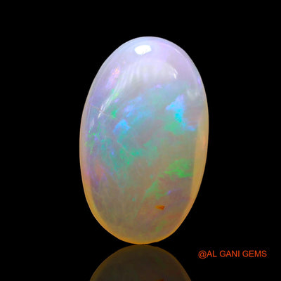 5.00 Cts Natural Australian Fire Opal Oval Cabochon Loose Gemstone For Jewelry 16x10x5 mm AE-111