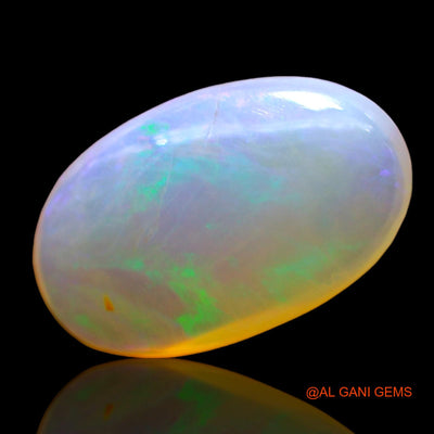 5.00 Cts Natural Australian Fire Opal Oval Cabochon Loose Gemstone For Jewelry 16x10x5 mm AE-111