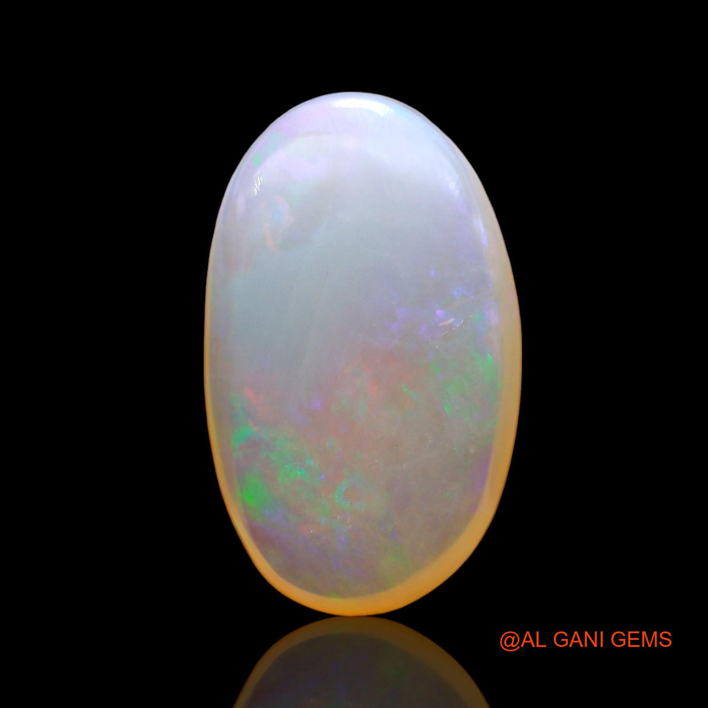 5.00 Cts Natural Australian Fire Opal Oval Cabochon Loose Gemstone For Jewelry 16x10x5 mm AE-111
