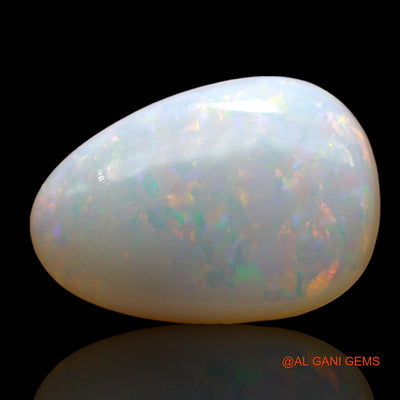 Natural Fire Opal Gemstone 4.00 Cts Loose Fancy Cabochon From Australia 15x11x4 mm AE-112