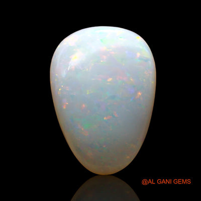 Natural Fire Opal Gemstone 4.00 Cts Loose Fancy Cabochon From Australia 15x11x4 mm AE-112