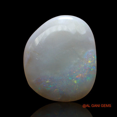Natural Untreated Fire Opal Loose Gemstone Fancy Cabochon From Australia 4.00 Cts 15x12x4 mm AE-113