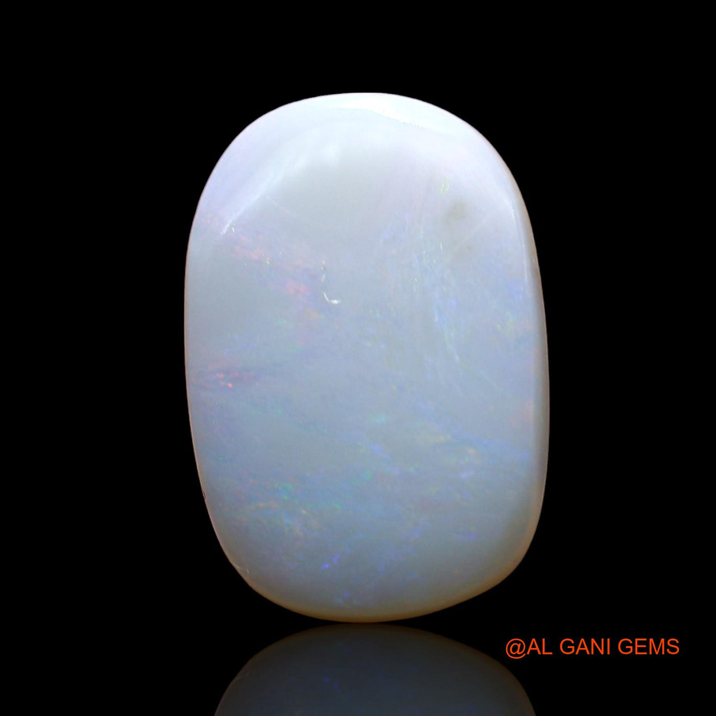 4.00 Cts Natural Australian Fire Opal Oval Cabochon Loose Gemstone For Jewelry 16x11x3 mm AE-114