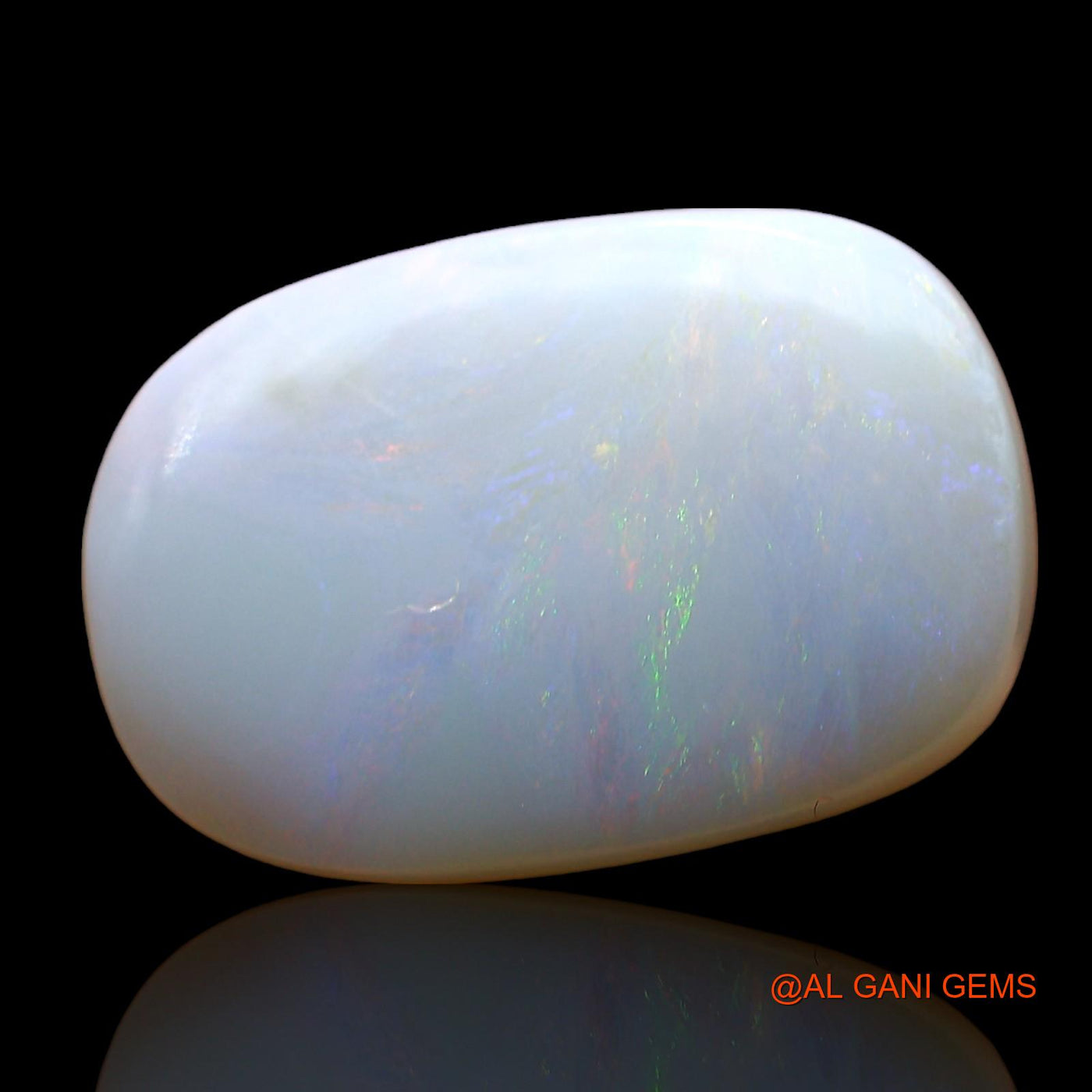 4.00 Cts Natural Australian Fire Opal Oval Cabochon Loose Gemstone For Jewelry 16x11x3 mm AE-114