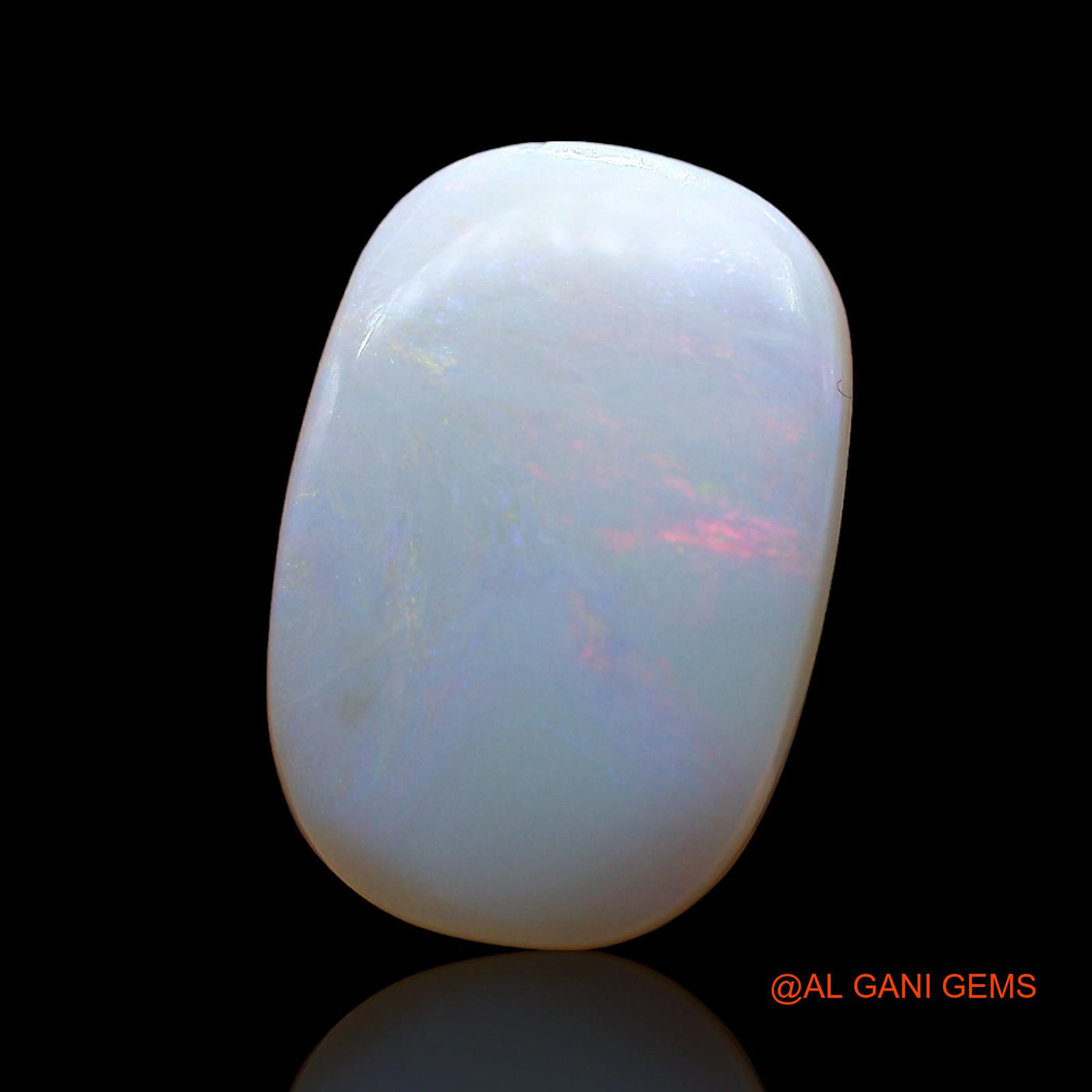 4.00 Cts Natural Australian Fire Opal Oval Cabochon Loose Gemstone For Jewelry 16x11x3 mm AE-114