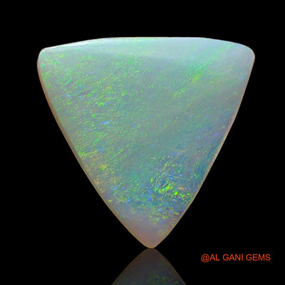 2.00 Cts Unheated Australian Fire Opal Loose Gemstone Trillion Cabochon Natural 13x13x2 mm AE-119