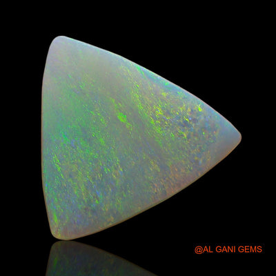 2.00 Cts Unheated Australian Fire Opal Loose Gemstone Trillion Cabochon Natural 13x13x2 mm AE-119