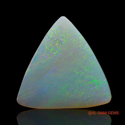 2.00 Cts Unheated Australian Fire Opal Loose Gemstone Trillion Cabochon Natural 13x13x2 mm AE-119